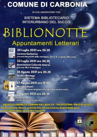 Carbonia: Biblionotte 2ª edizione