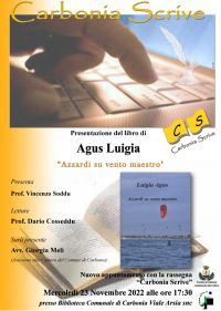 Carbonia Scrive: Azzardi su vento maestro di Luigia Agus