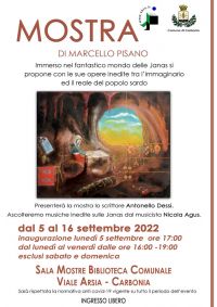Carbonia: Mostra personale di Marcello Pisano