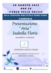 presentazione del Romanzo “Aria”