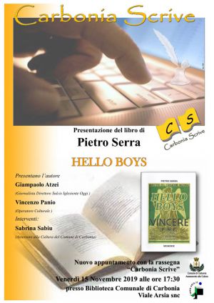 Carbonia Scrive: "Helo boys" di Pietro Serra