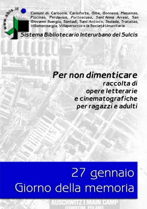 copertina Brochure "Per non dimenticare"