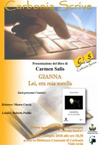 Carbonia Scrive: GIANNA Lei, era mia sorella